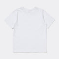 MANEHA CART Kids Plain Short Sleeve Tee - White